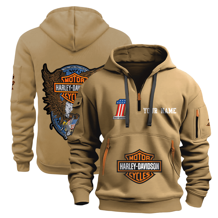 Personalized HD Quarter Zip Hoodie