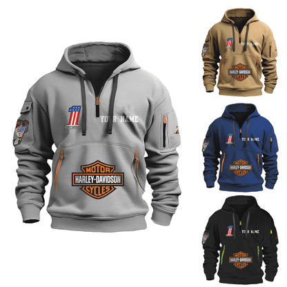 Personalized HD Quarter Zip Hoodie