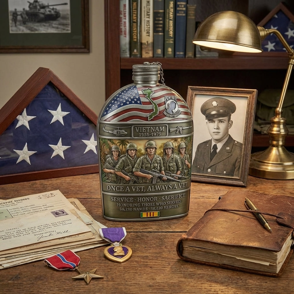 Once A Vet, Always A Vet Tribute Canteen