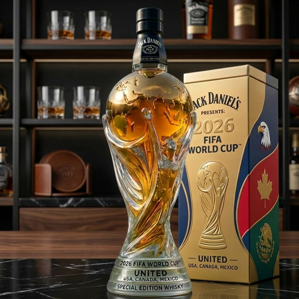 JD FIFA World Cup 2026 Whiskey Bottle